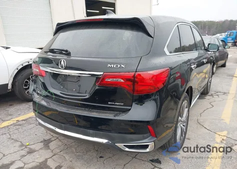 2018 Acura Mdx Technology Package Acurawatch Plus Pkg z USA, uszkodzony, nr VIN 5J8YD4H54JL024477